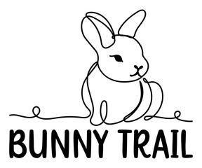 bunny trail Svg, Easter day,Cottontail Farms,Hoppy Easter, Easter Bunny,Spring,Nurse, Bunny,Hunting,Family Easter Bunny
