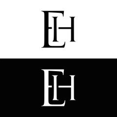 EH logo. E H design. White EH letter. EH, E H letter logo design. Initial letter EH linked circle uppercase monogram logo. E H letter logo vector design. top logo, Most Recent, Featured,