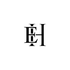 EH logo. E H design. White EH letter. EH, E H letter logo design. Initial letter EH linked circle uppercase monogram logo. E H letter logo vector design. top logo, Most Recent, Featured,
