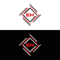 EH logo. E H design. White EH letter. EH, E H letter logo design. Initial letter EH linked circle uppercase monogram logo. E H letter logo vector design. top logo, Most Recent, Featured,