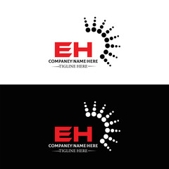 EH logo. E H design. White EH letter. EH, E H letter logo design. Initial letter EH linked circle uppercase monogram logo. E H letter logo vector design. top logo, Most Recent, Featured,