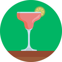 Bring a contemporary flair to your bar menu designs with our Cosmopolitan vector icon.