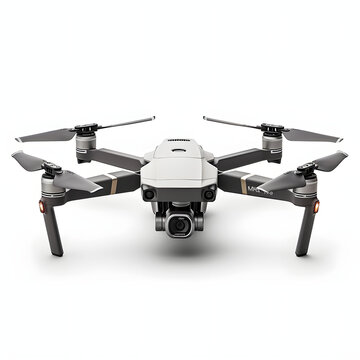 Drone isolated on white background, png
