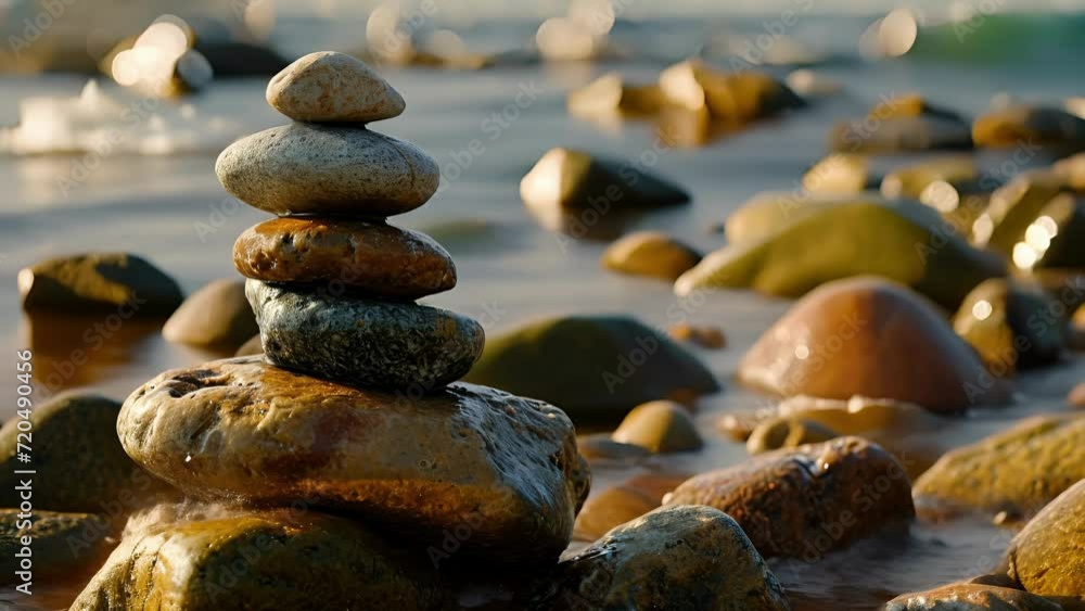 Poster each rock seems to have its own personality, adding to the uniqueness of the balance.