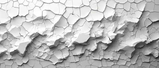 Cracked Monochrome Terrain