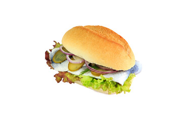 frisches Fischbrötchen