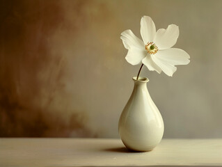 white flowers in a vase