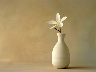 white flowers in a vase