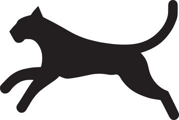 Prowling Puma Silhouette