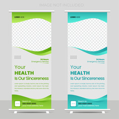 business roll up banner design