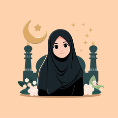 muslim girl with hijab