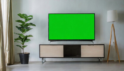 A conference room featuring a green screen, providing a versatile space for billboards, TV branding, and product displays.