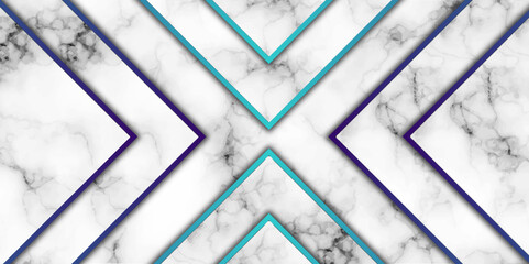 Abstract black & white marble texture design with Blue geometric lines. Luxury Marble floor template. White marble background combination with line blue.WEDDING Invitations light blue Marble design.