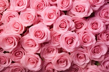 pink roses background