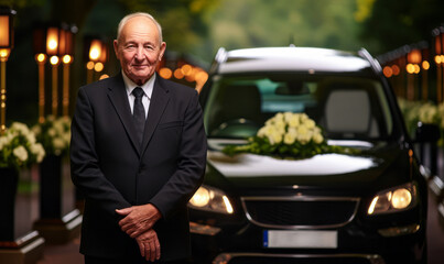 Skilled Funeral Director: Overseeing Transportation and Pallbearer Selection.