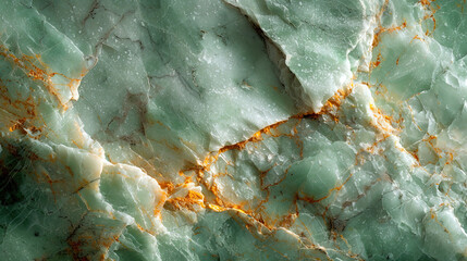 Light green marble with gray patterns, creating a feeling of freshness and natural be