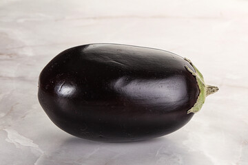 Ripe tasty natural organic eggplant