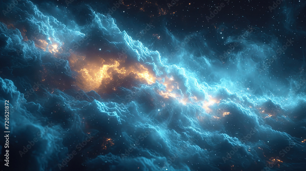 Poster the sparkling texture of lightning brilliance and sparks inside outbreaks of light, creating a flick