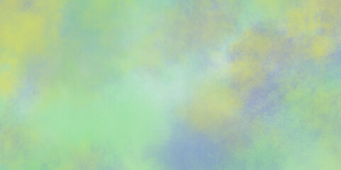 multicolored pastel abstract background. Green, blue and yellow light background texture.