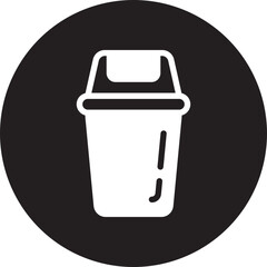 recycle bin gradient icon