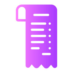 bill gradient icon