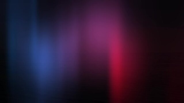 Animation of shifting red and blue light of a police cruiser