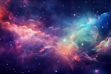 Bursting Nebula - obrazy, fototapety, plakaty