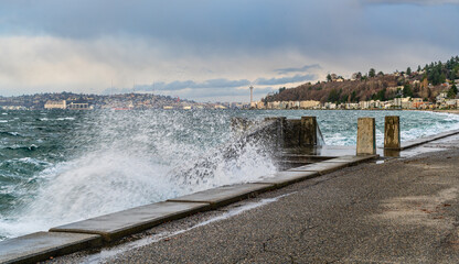 Windy Alki Shoreline 5