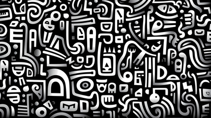 Cute graffiti art abstract background poster web page PPT, art background