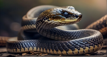 Obraz premium close up of a snake
