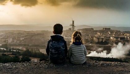 photographic representation of childhood, children, in war zones
