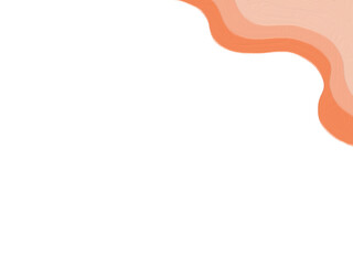 shading oil paint_right corner orange shade_png file 