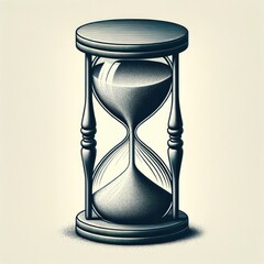 Deadline Dystopia: Captivating Clock Illustration - Time is Running Out, Seize the Moment Before it Fades Away