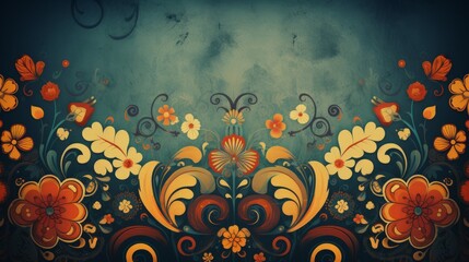 Abstract Retro, Grunge, Vintage texture, retro minimal style. Decoration pattern, wave art background. Abstract templates, geometric illustration background.