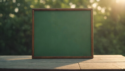 empty blackboard - obrazy, fototapety, plakaty