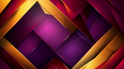 Purple, gold and red abstract background vector presentation design. PowerPoint and Business background.