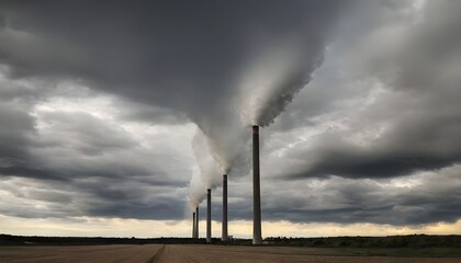 air pollution affects nature