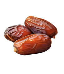 illustration of 3d date palm friut ai generated