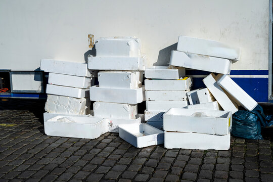 Verpackungsm&uuml;ll Polystrol