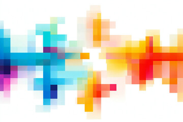 Colorful and digital interesting background material, Generative AI