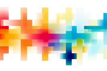 Fototapeta premium Colorful and digital interesting background material, Generative AI
