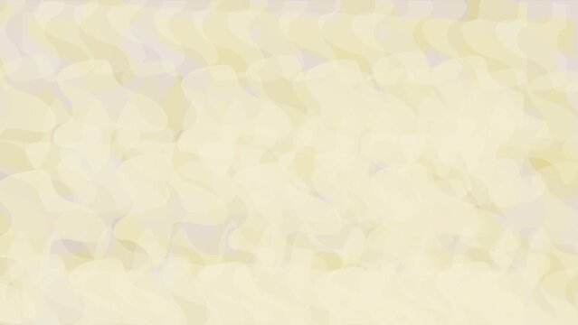 Light grey, yellow footage with abstract chaotic shapes. Slideshow for web sites, backgrounds, meditation. Chaotic shapes animation. Magic fantasy modern looped animation. 4k quality. Royalty free.