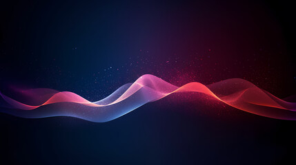 Abstract background of future network technology and network connections