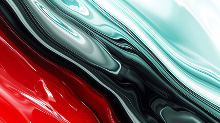 Light aqua, red, black and white banner background. PowerPoint and Business background.