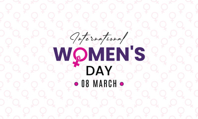 international women's day, women's day, International Women's Day vector illustration march 8, woman day logo, campaign - obrazy, fototapety, plakaty