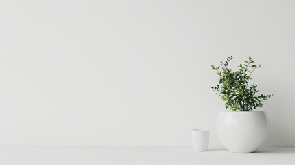 A plain white background symbolizing purity and simplicity ideal for product photography or minimalist designs.