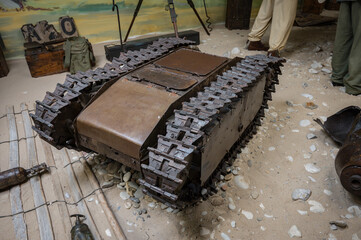 German cable-guided demolition vehicle during World War II, Borgward Sd Kfz 302 Goliath