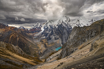 Pass San Antonio, Cordillera Huayhuash, Peru



