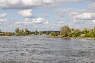 The IJssel river flows through the Dutch landscape.
