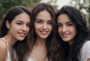 Sisters of Diversity: Empowering Friendship Among Young Women of Different Races &ndash; Celebrating Unity and Belonging in Every Beautiful Hue